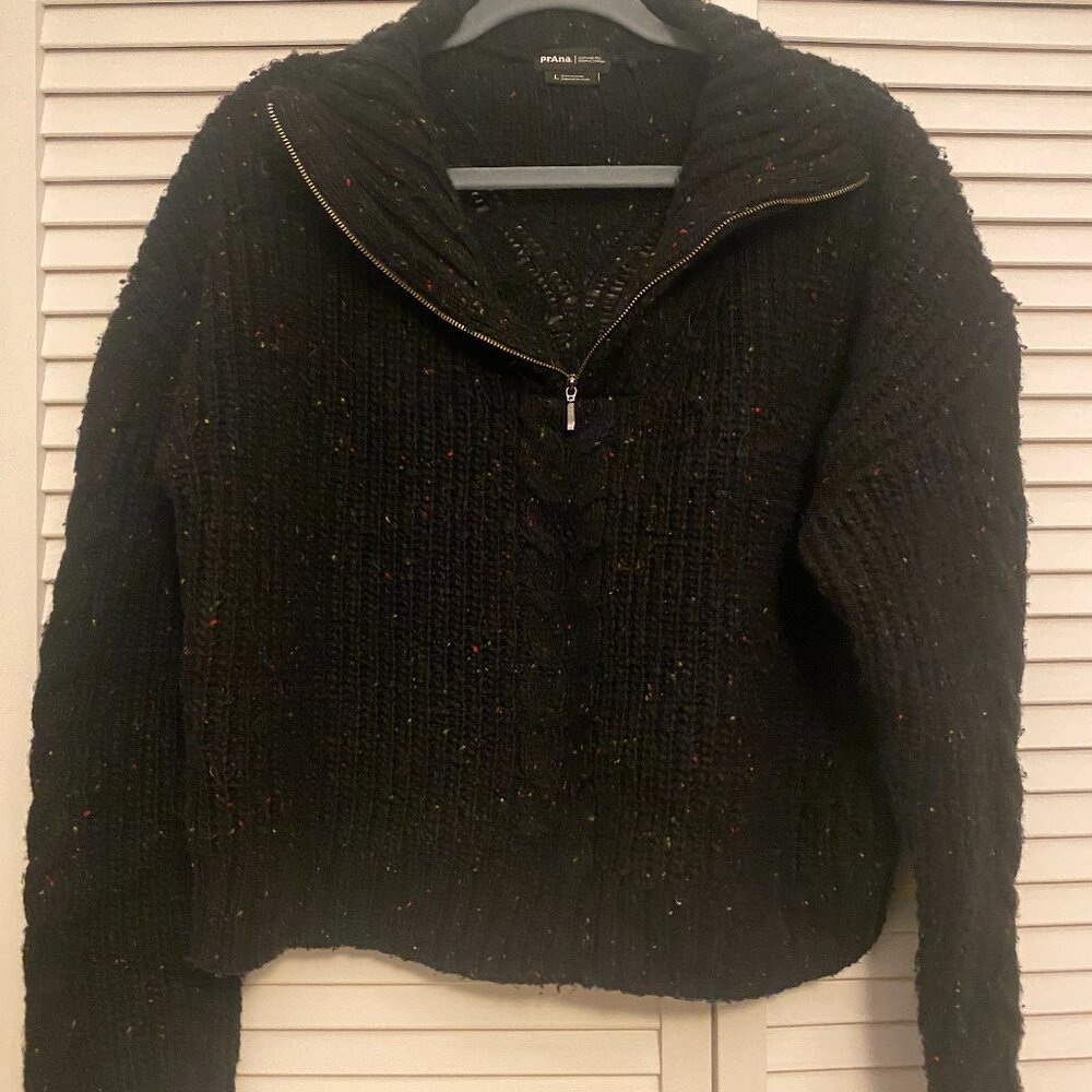 Prana Quarter Zip Sweater
